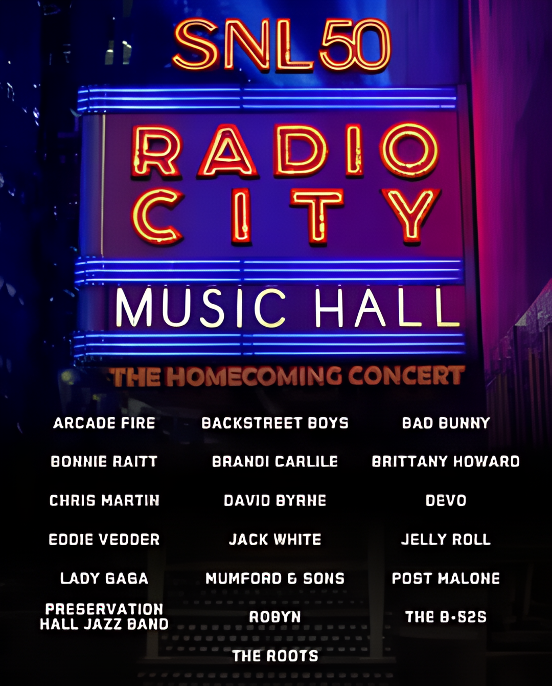 周六夜现场50周年演唱会